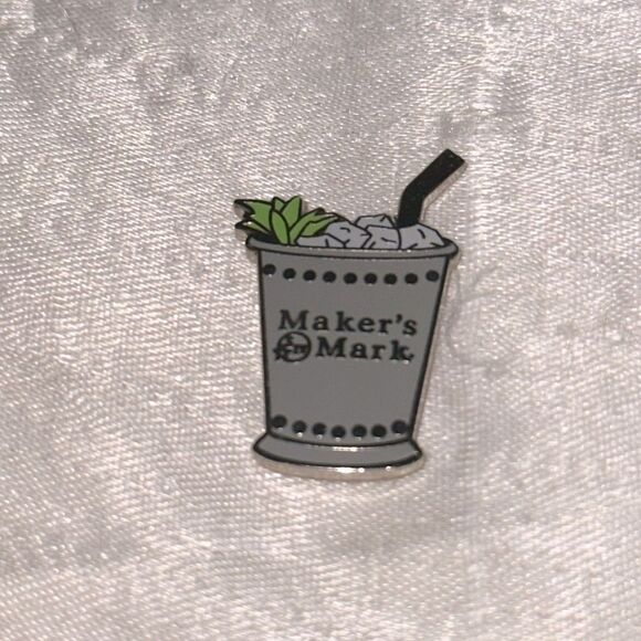 Maker’s Mark mint julep collectible lapel pin - Picture 1 of 4